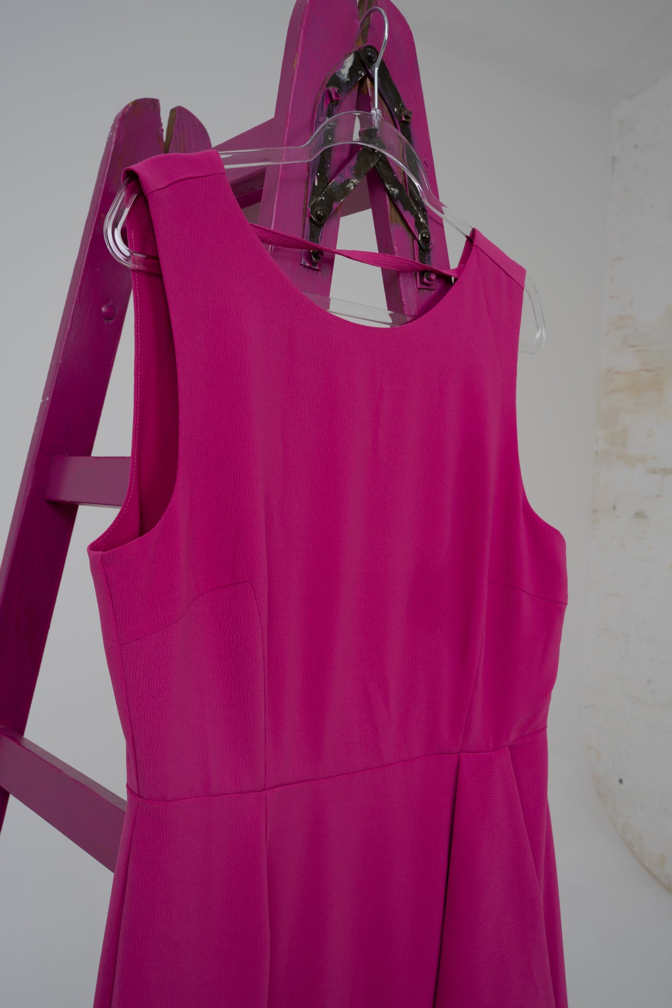 Pink Maxi Dress, Size M