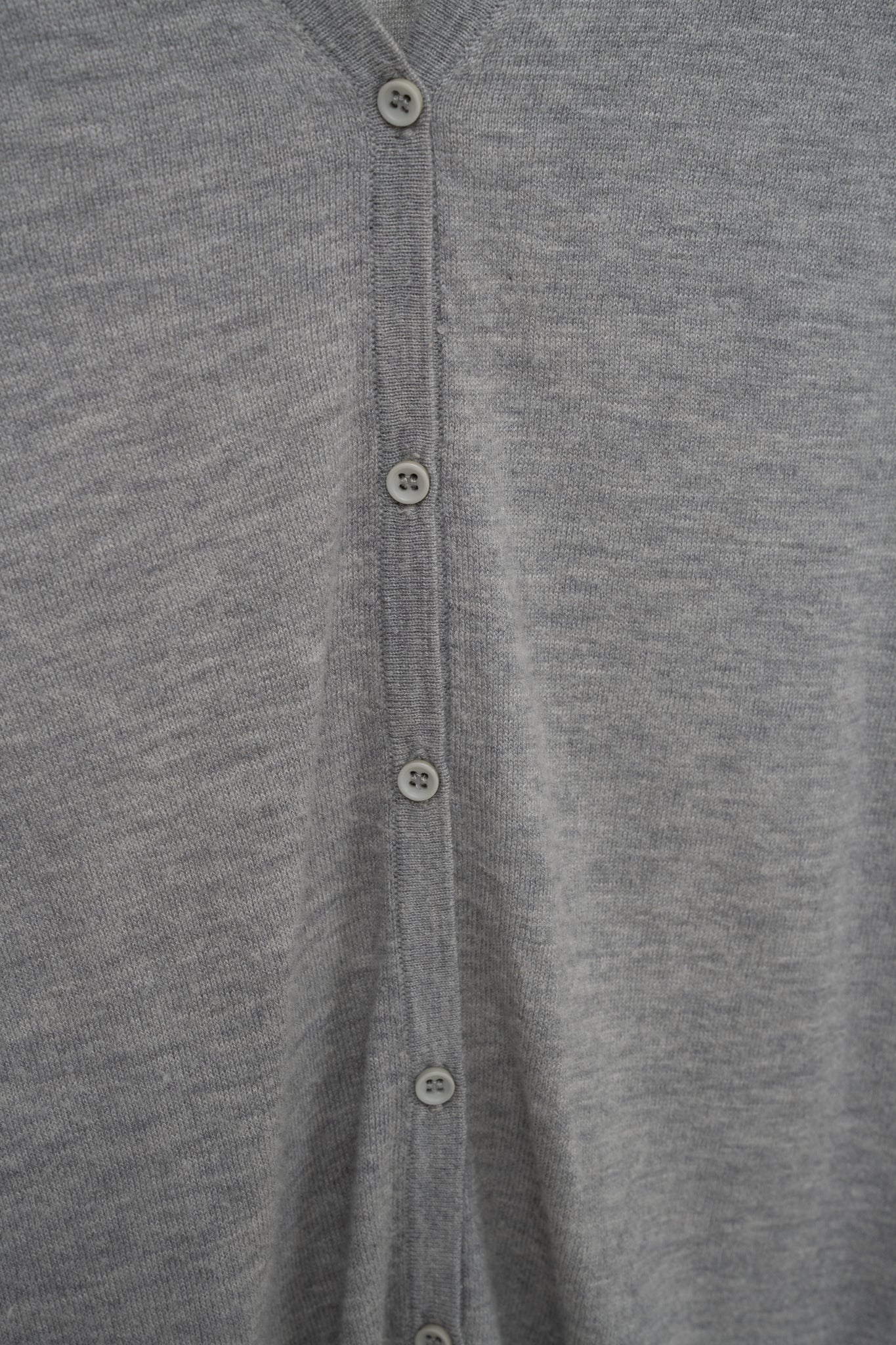 Grey Cardigan with V-neck, size M