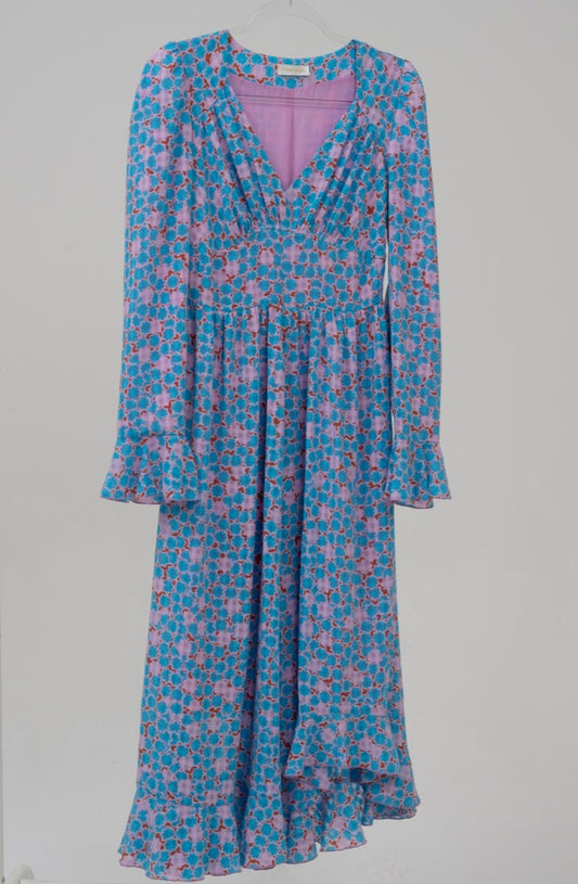 Midi dress with floral print, Size S