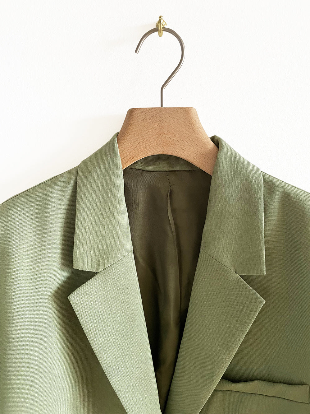 Green/Sage Oversized Blazer, Size XL